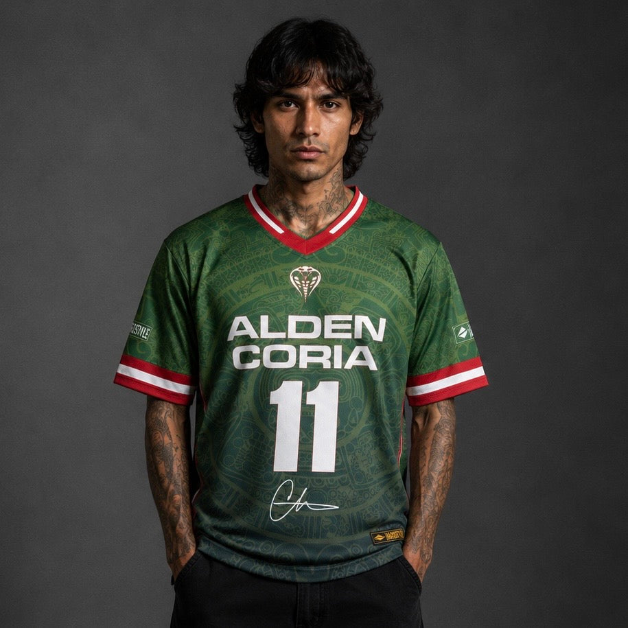 Alden Coria x HARDSTYLE - Mex National Team Soccer Jersey - UFC OKC