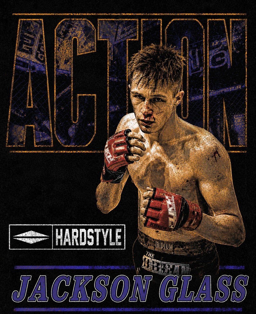 Action Jackson Glass Fight Shirt