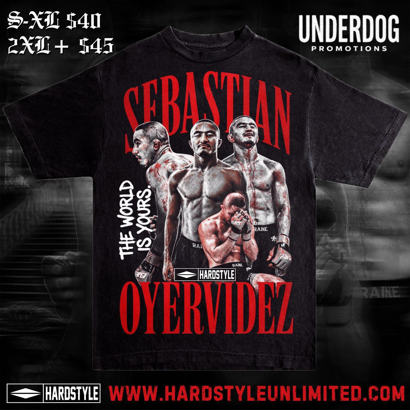 Sebastian Oyervidez Official Fight Tee