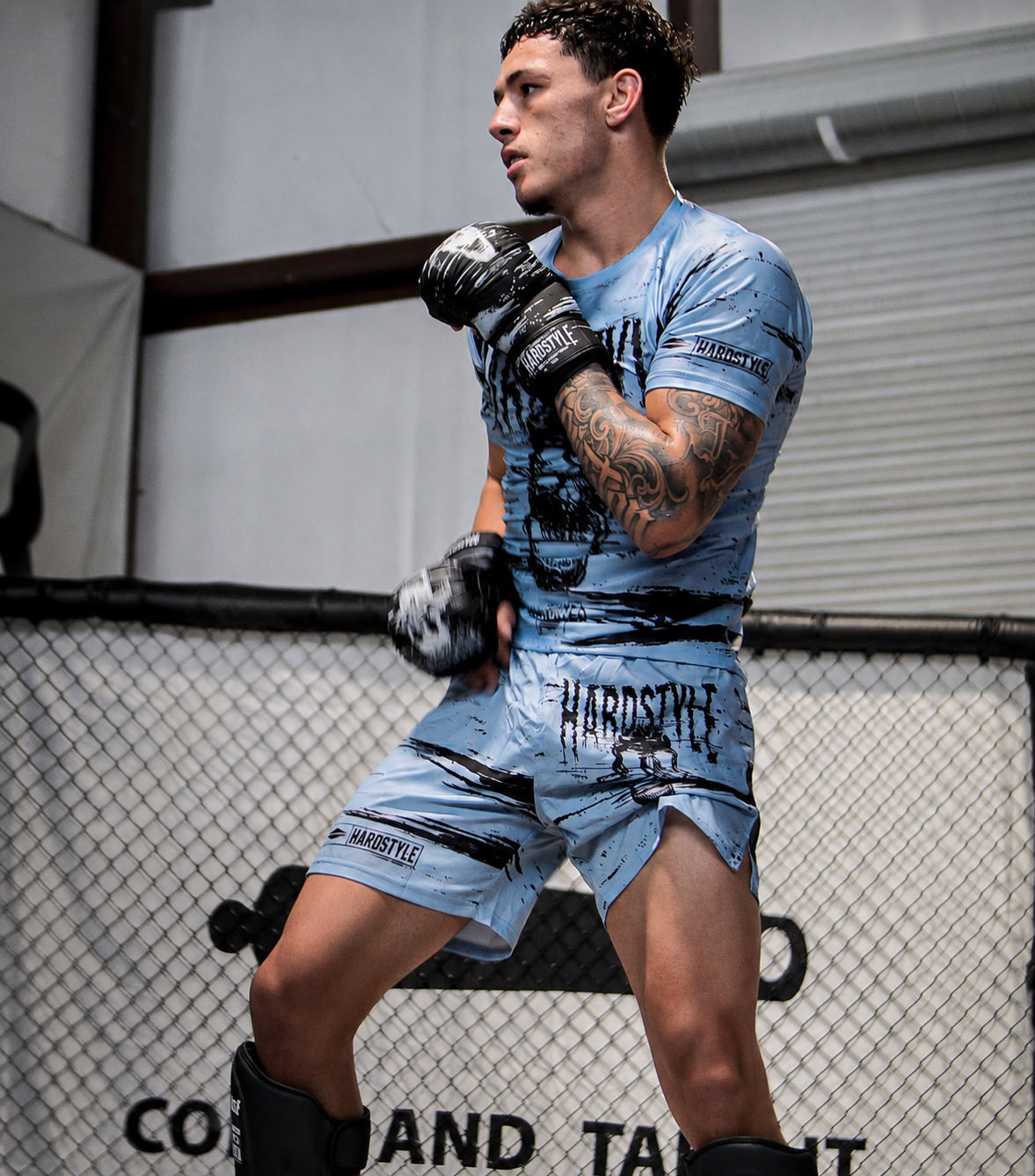 GLITCH | BLUE | SHORTS