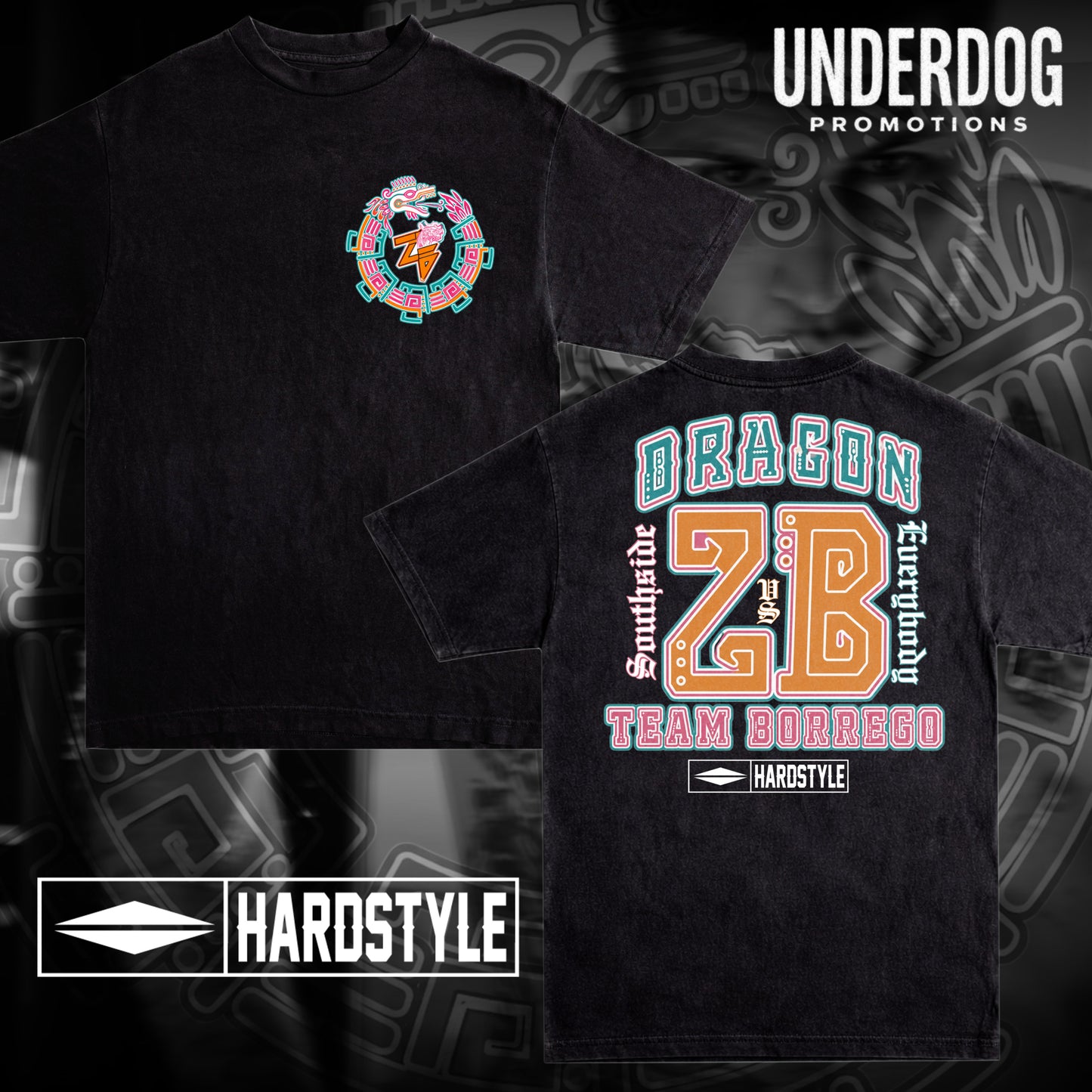 Zack “The Dragon” Borrego Fight Tee