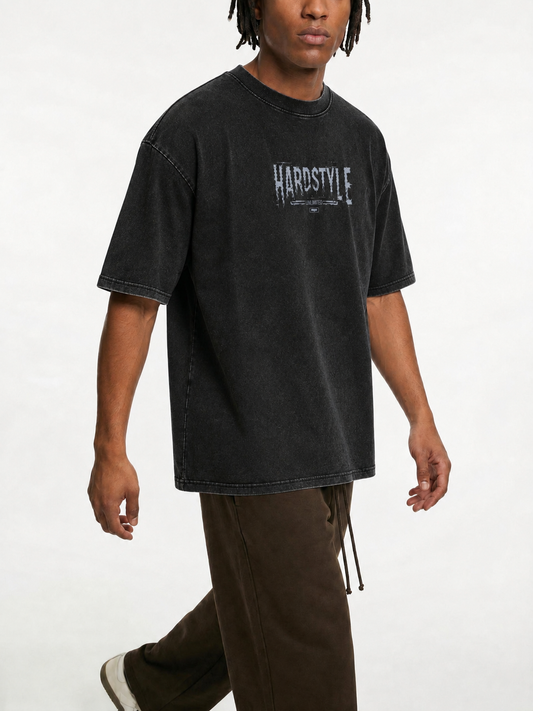 GLITCH OG ACID WASHED STREET WEAR TEE