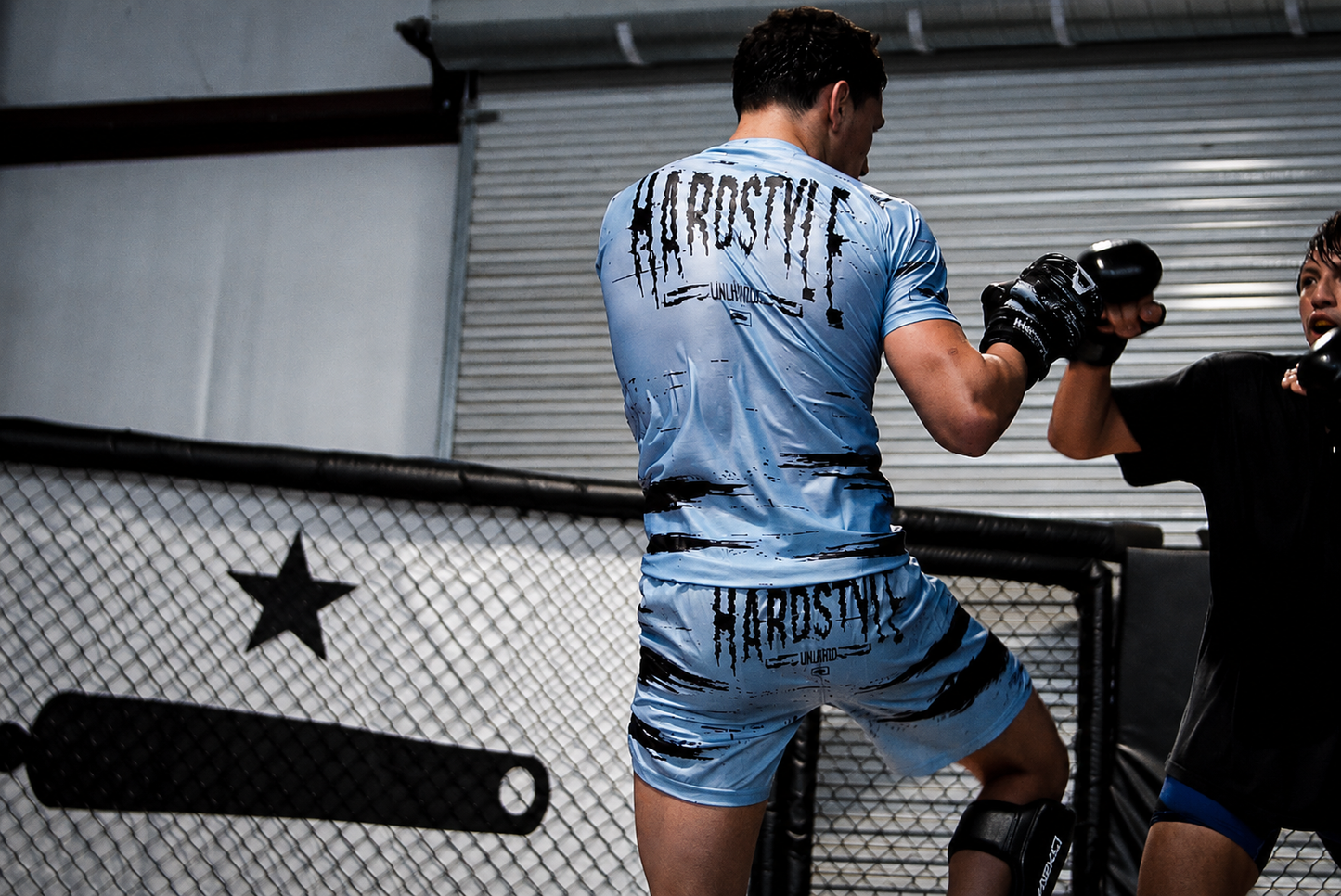 GLITCH | BLUE | SHORTS