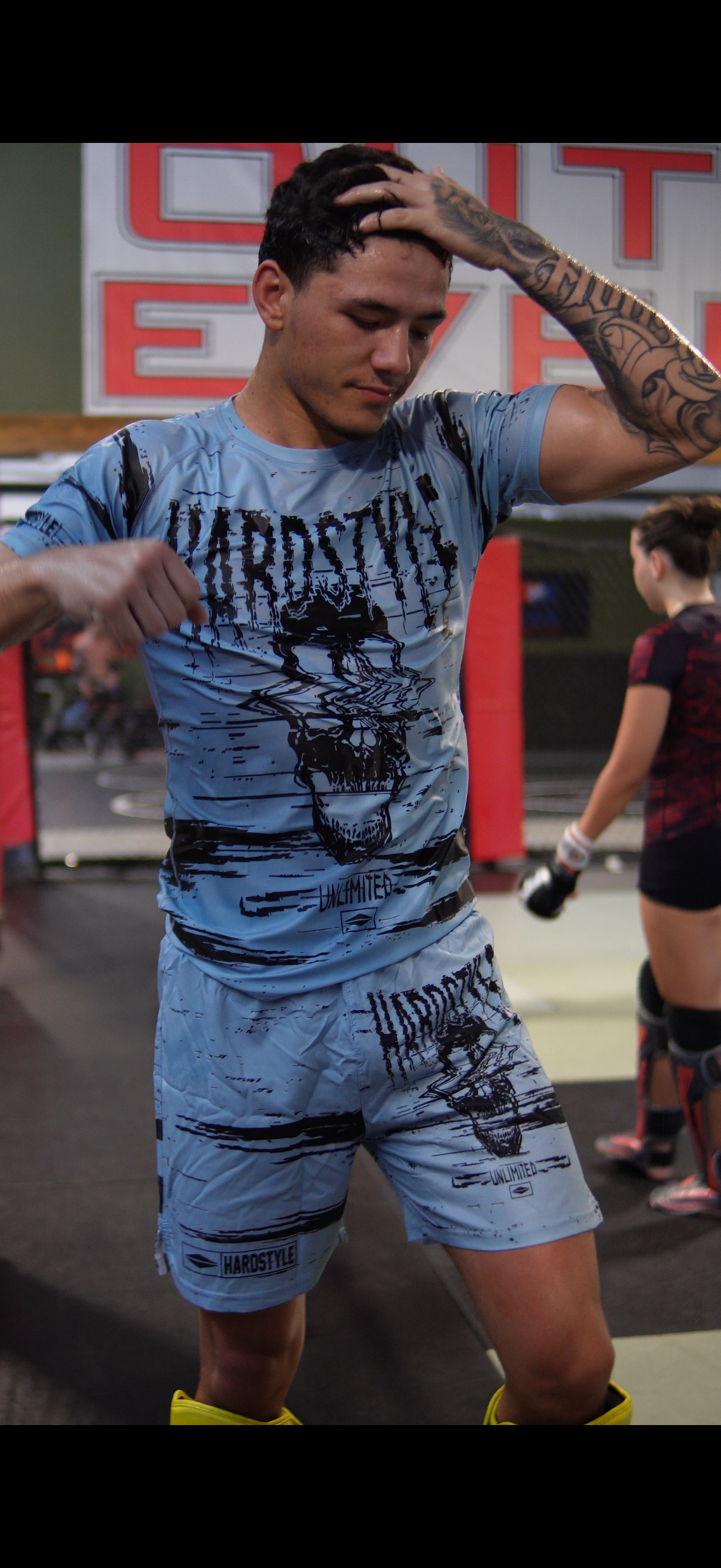 GLITCH | BLUE | SHORTS