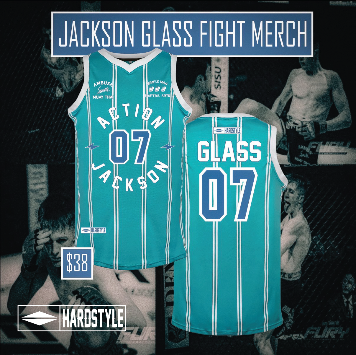 ACTION JACKSON GLASS JERSEY
