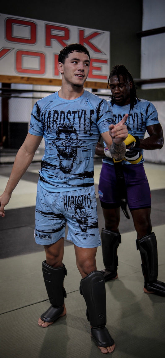 GLITCH | BLUE | SHORTS