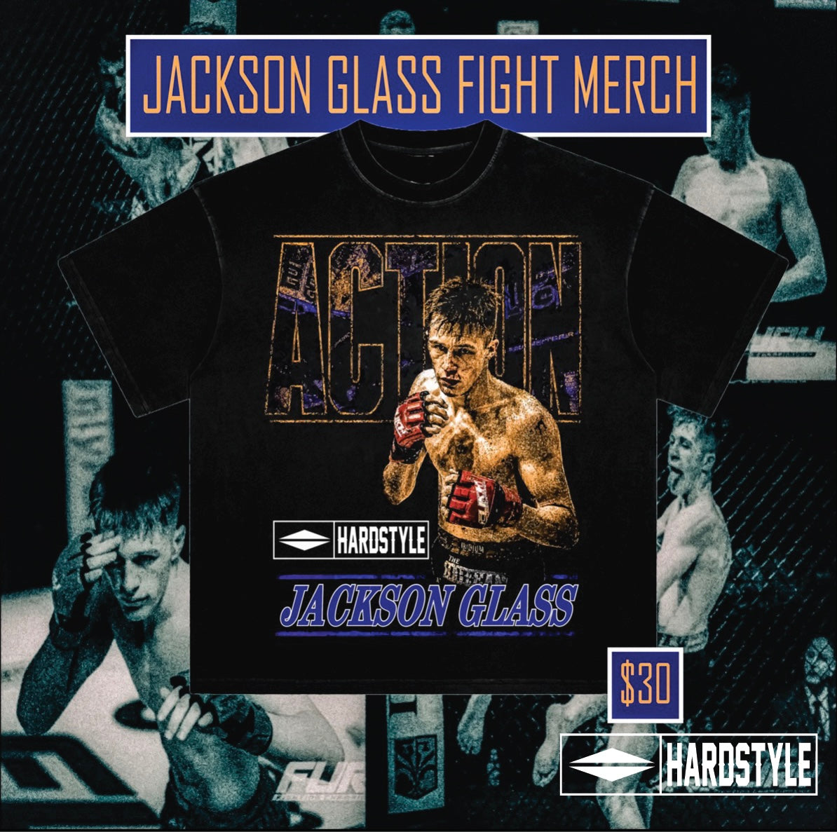 Action Jackson Glass Fight Shirt