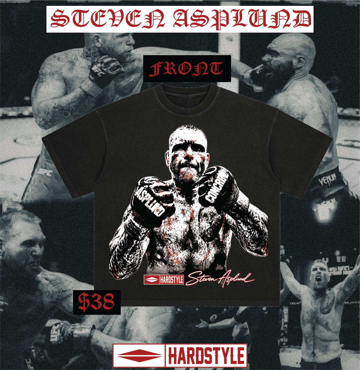 Asplund OG Tee - STEVEN ASPLUND MERCH