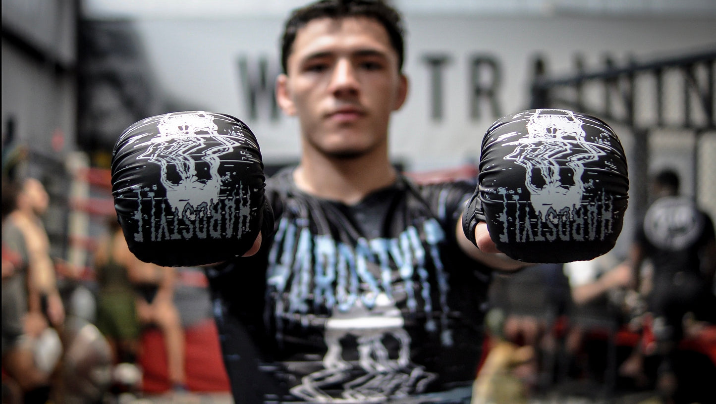 GLITCH 8 oz. SPARRING GLOVES | “PUFFS”