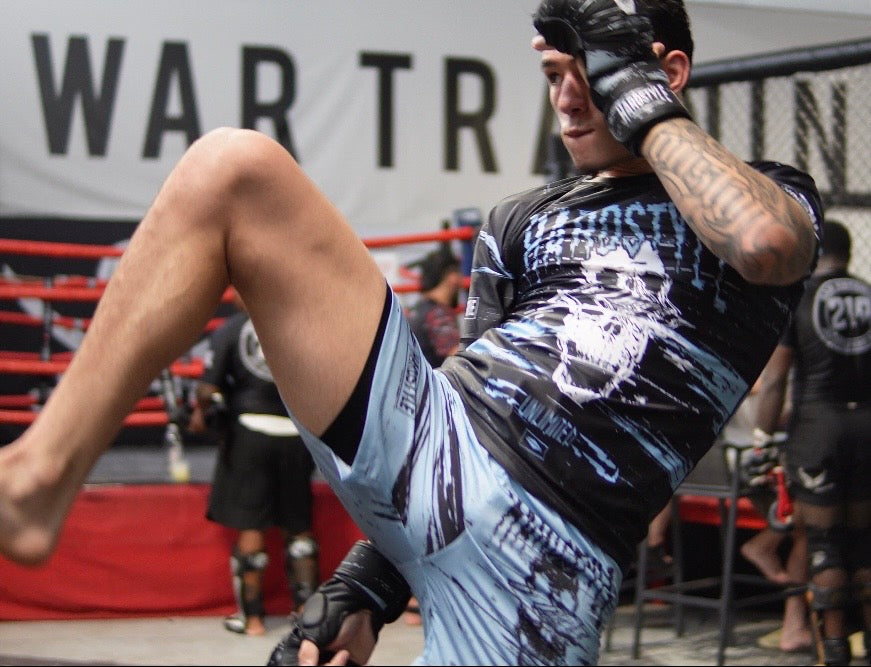 GLITCH | BLUE | SHORTS