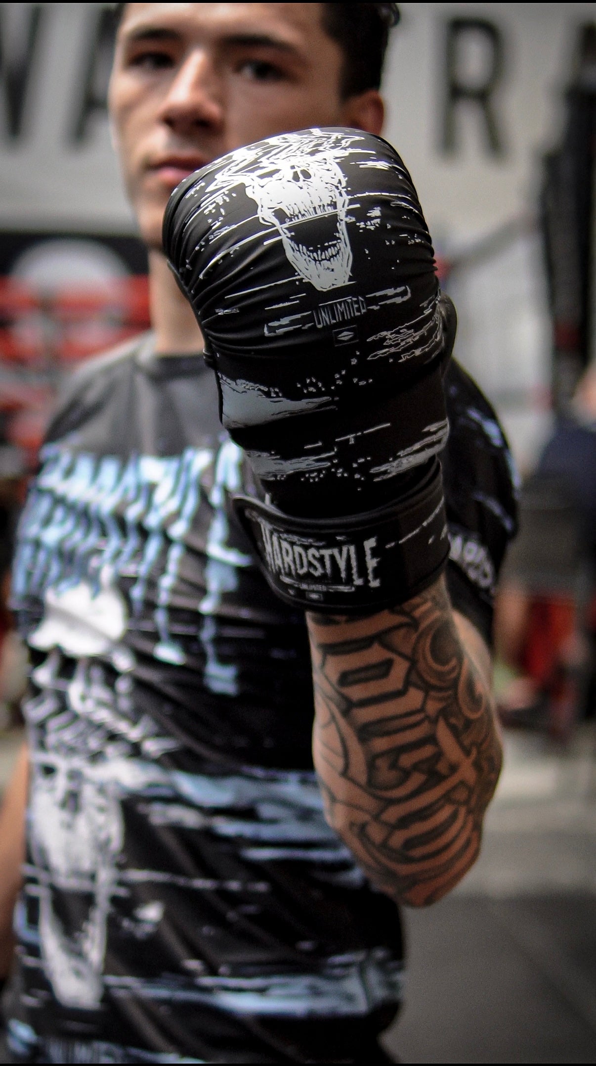 GLITCH 8 oz. SPARRING GLOVES | “PUFFS”