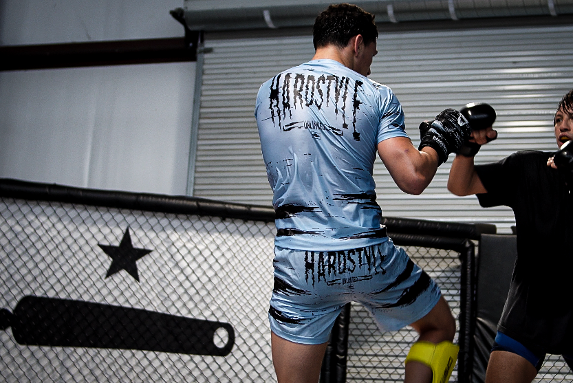 GLITCH | BLUE | RASH GUARD