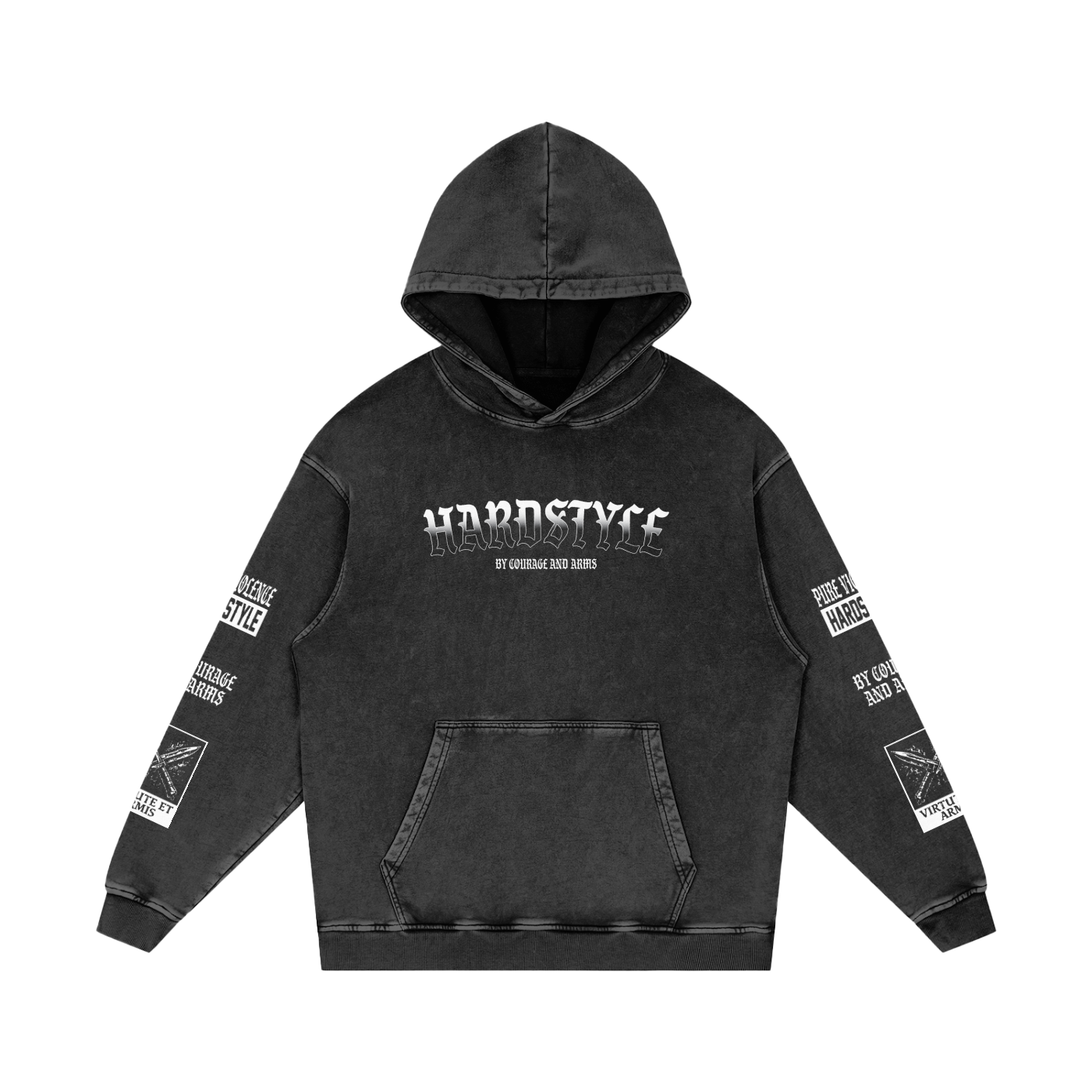 BY COURAGE AND ARMS HOODIE