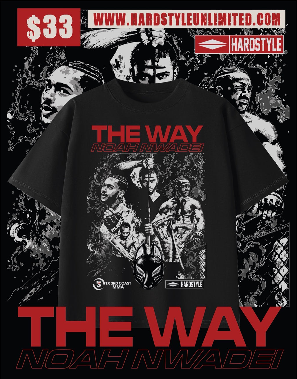 Noah Nwadei Fight Tee