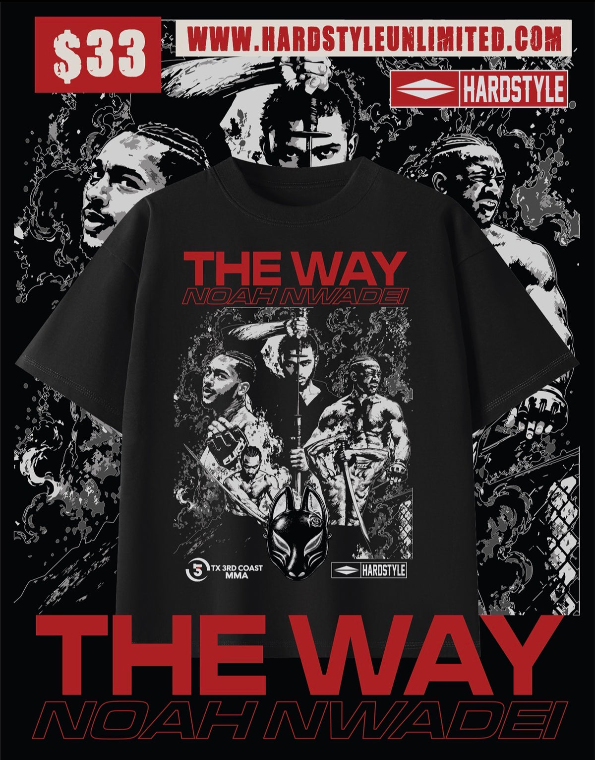 Noah Nwadei Fight Tee