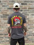 Hardstyle x Corsicana Jiu Jitsu Gray Tee