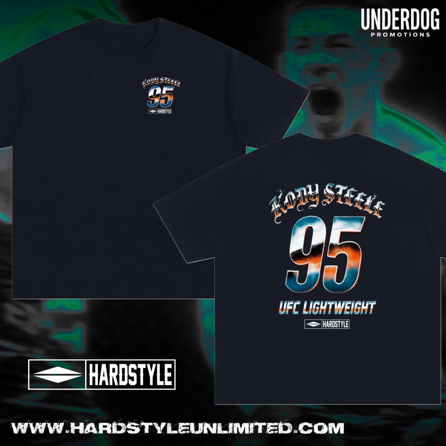 95 TIL INFINITY KODY STEELE HEAVY WEIGHT BLACK TEE