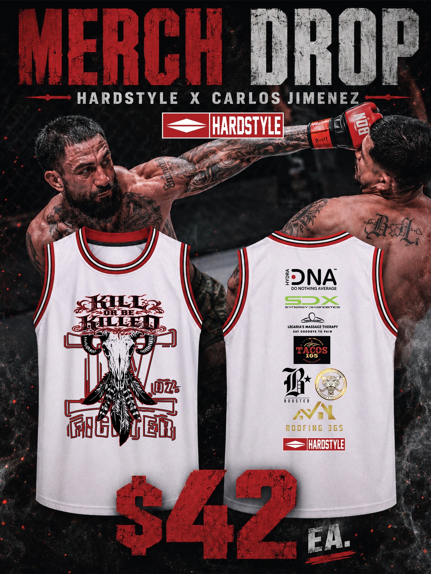 Carlos Jimenez Fight Jersey