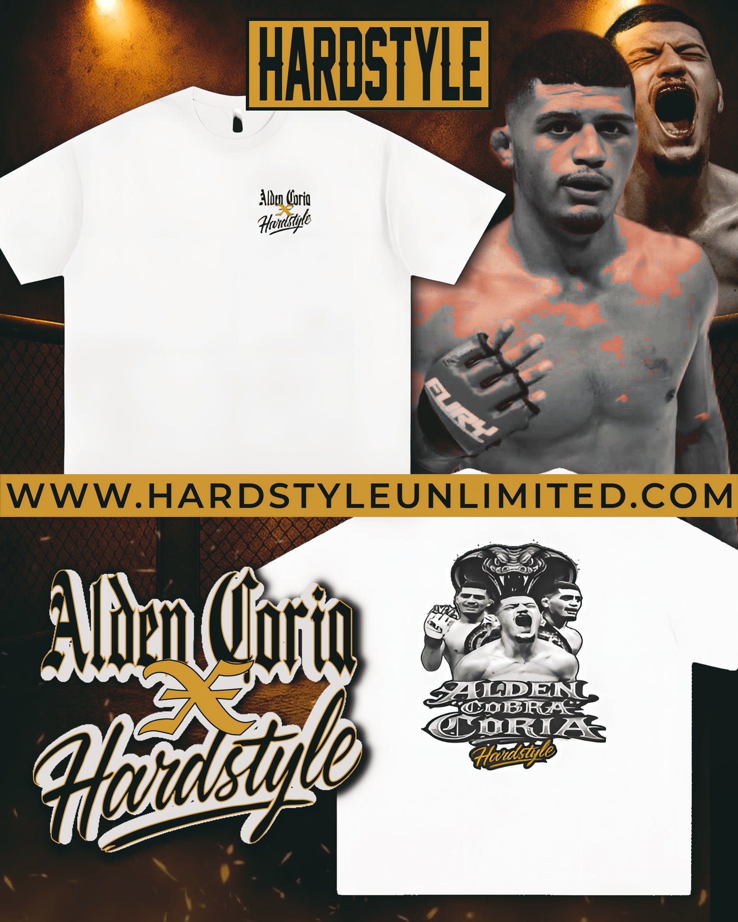 Alden Coria Fight Tee - UFC debut