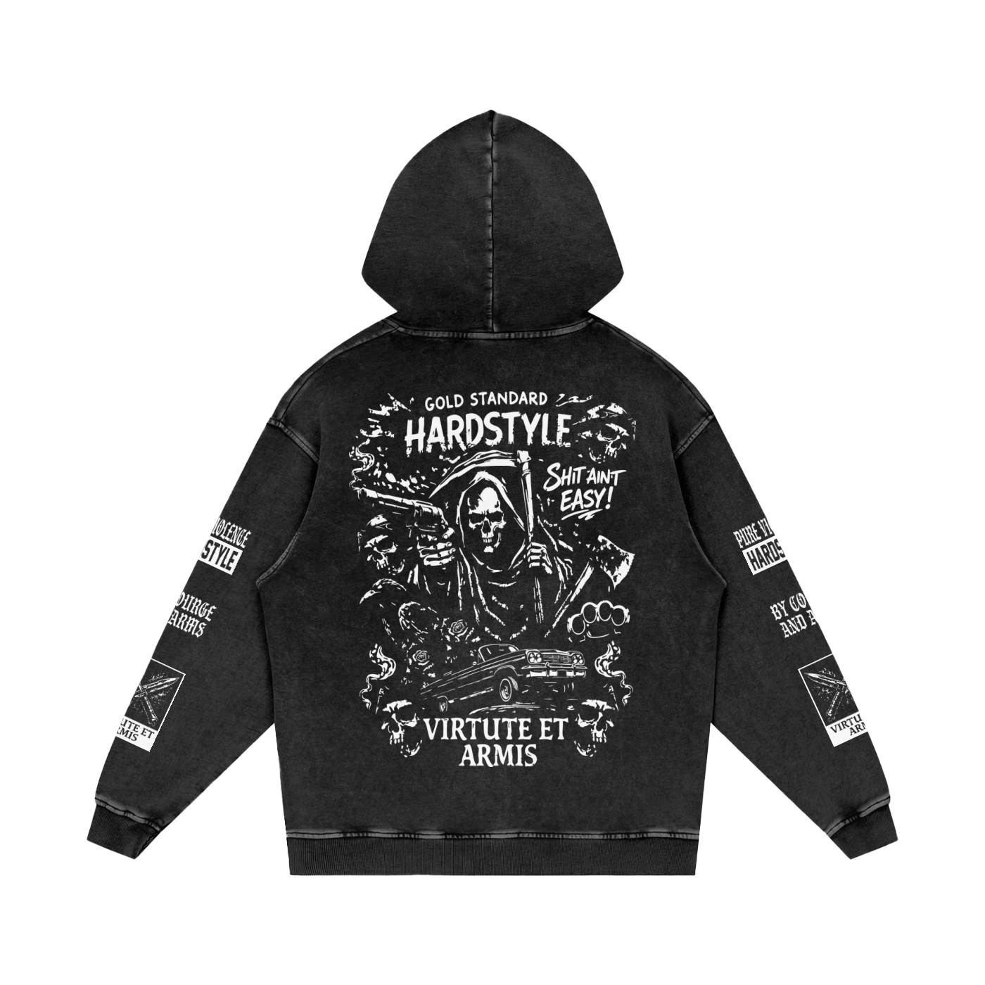 BY COURAGE AND ARMS HOODIE