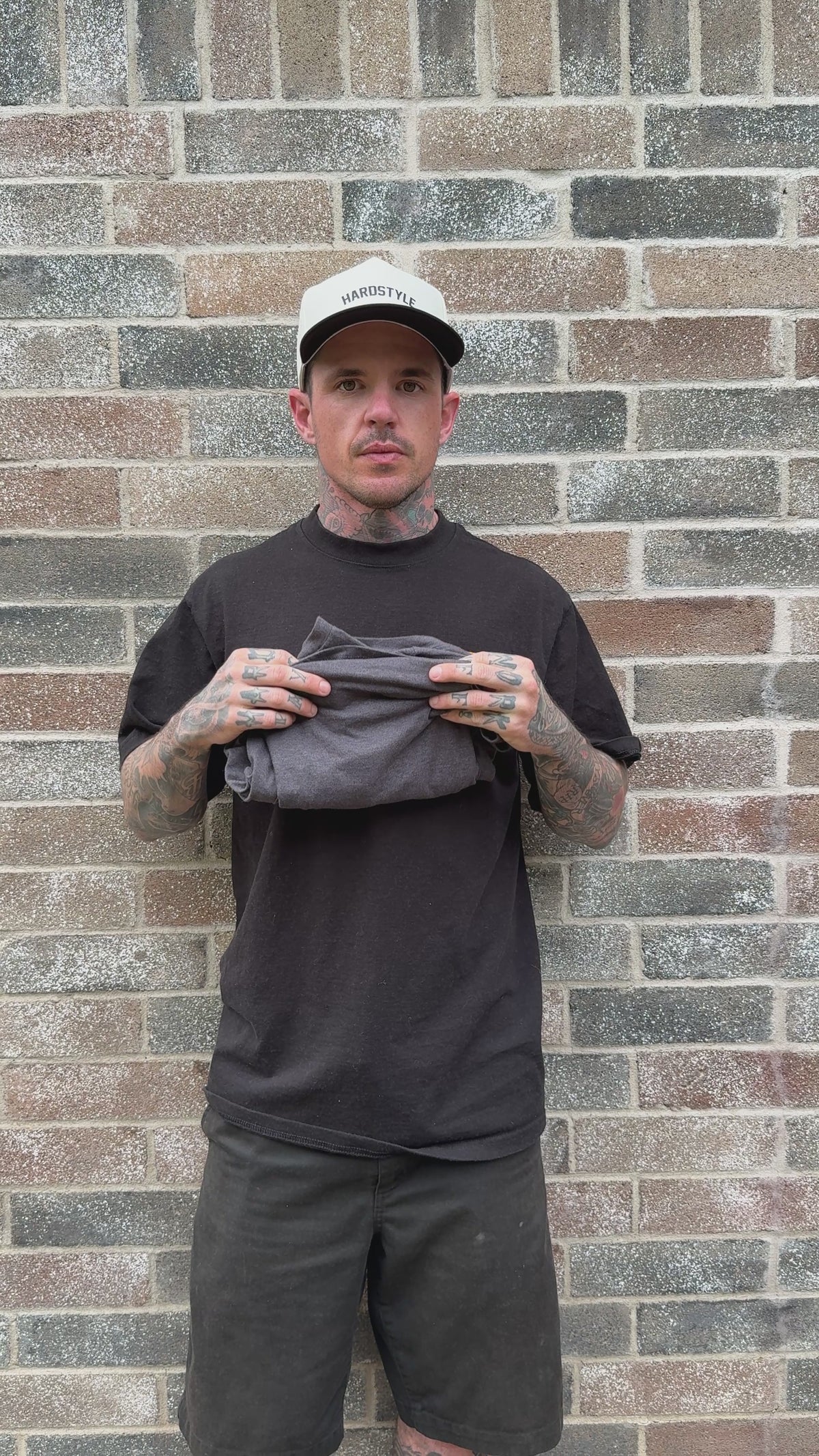 Hardstyle x Corsicana Jiu Jitsu Gray Tee